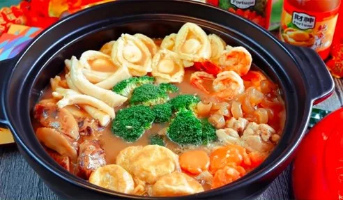 Cách chế biến bào ngư-Lẩu bào ngư thập cẩm