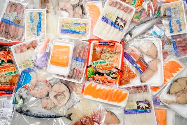 hải sản đông lạnh