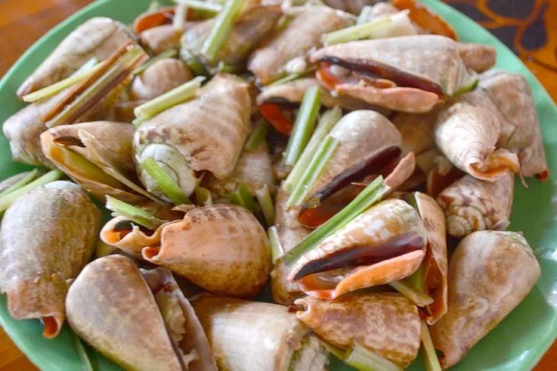 Cách Làm ốc nhảy hấp xả ngon