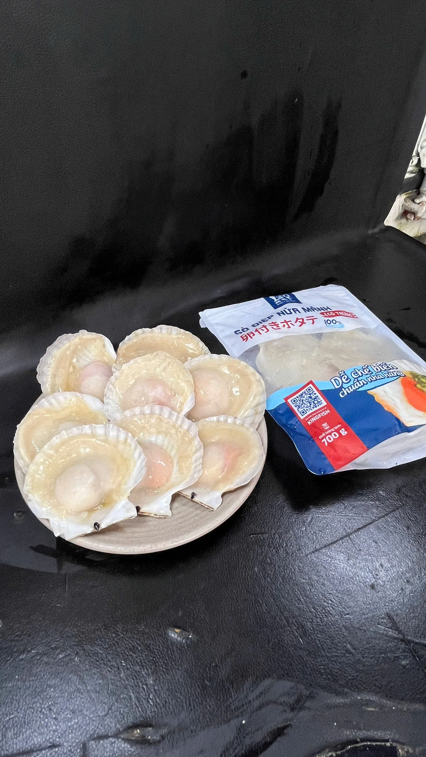 Sò điệp Nhật nửa mảnh