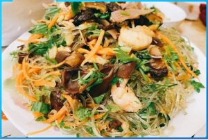 Cách làm món miến xào thịt ghẹ thơm ngon, sợi miến tơi rời và bóng đẹp