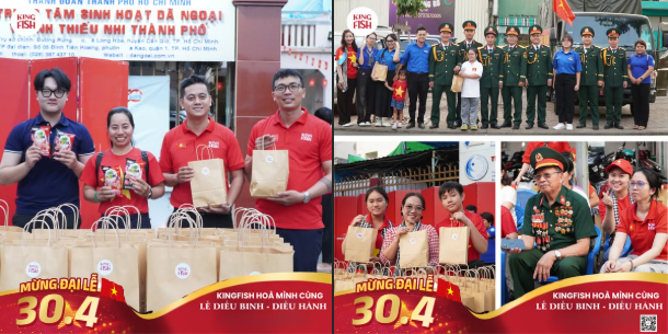 Hình ảnh công tác chuẩn bị của KingFish hỗ trợ lực lượng diễu binh 30/04
